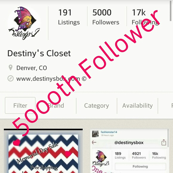 5000th Follower