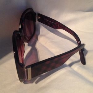 Authentic Oversized Plum Burberry Sunglasses