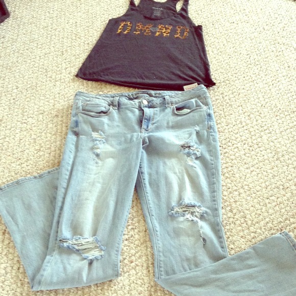American Eagle Skinny Kick Jeans