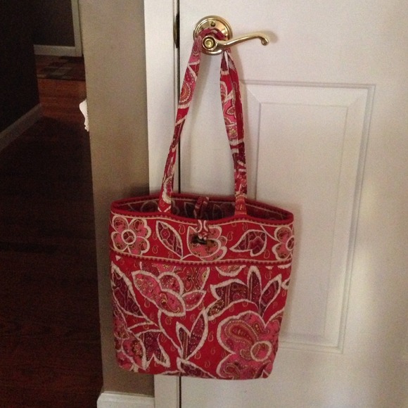 Rosy Posies retired color tote bag