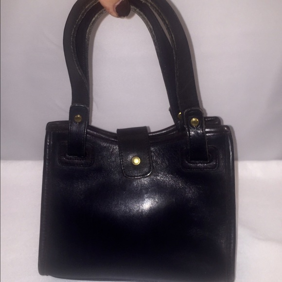 Vintage Coach Small double handles handbag GUC - Picture 3 of 8