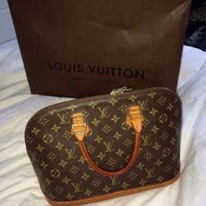 Louis Vuitton Bags - Authentic Louis Vuitton Alma Satchel Monogram Louis Vuitton Bags - Authentic Louis Vuitton Alma Satchel Monogram