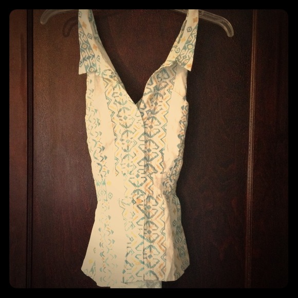 Anthropologie halter top