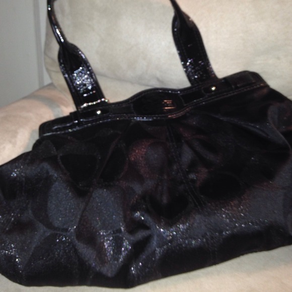 Black Coach carryall