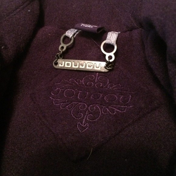 Deep purple winter jacket - Picture 2 of 4