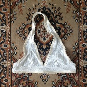 Free People Galloon Lace Halter Bra