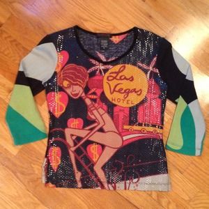 Fabulous Custo Barcelona graphic shirt!