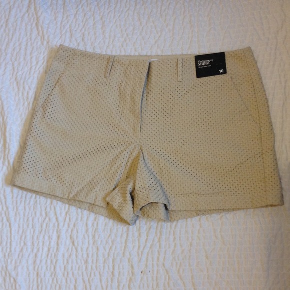 New York & Company beige dress shorts