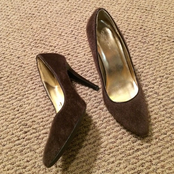 Brown heels