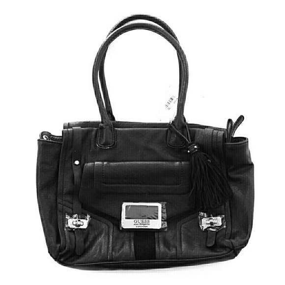 SOLD Black Guess Handbag