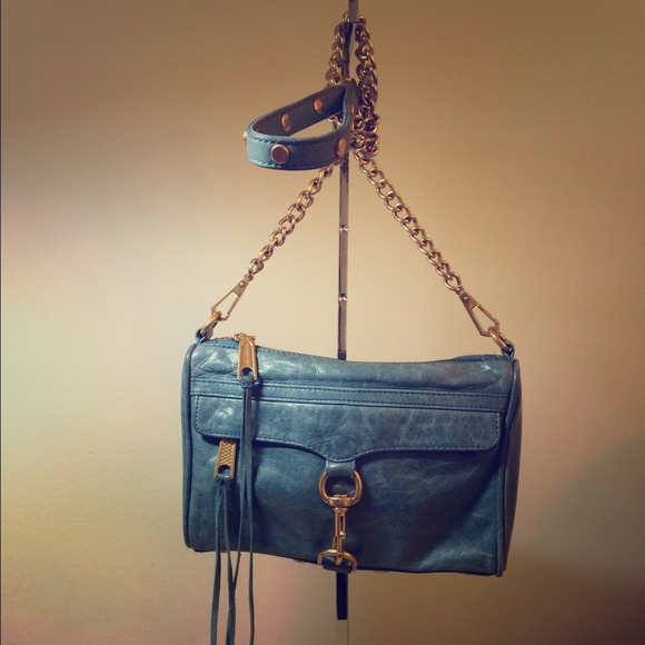 Rebecca Minkoff sky blue MAC