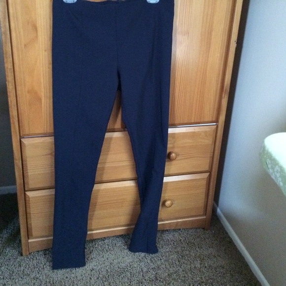 Trouser in navy blue