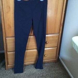 Trouser in navy blue
