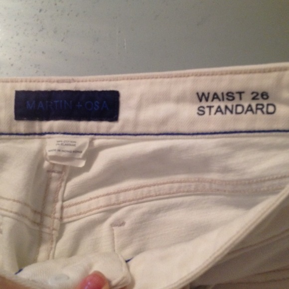 Martin & Osa White Jeans - Picture 3 of 3