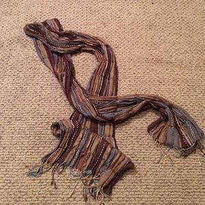 Brown scarf