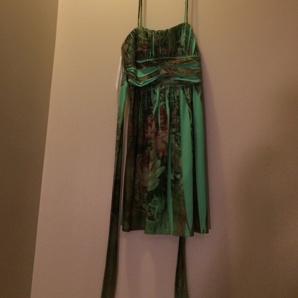 Green dress