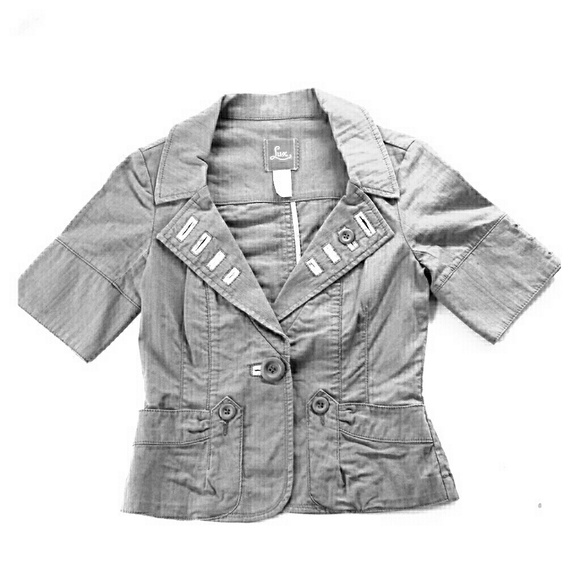 SOLD Teal Short Sleeve Jacket