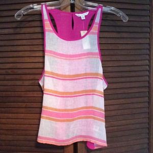 NWT American Eagle sheer striped tank