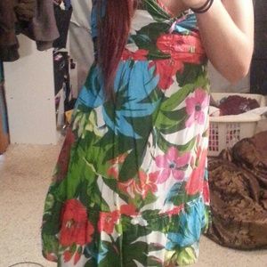 Floral summer dress