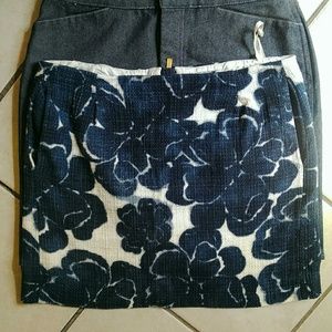 ***SOLD***Amazing Floral Tweed j.crew Skirt Size 4