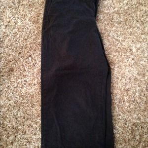 Black dress capris