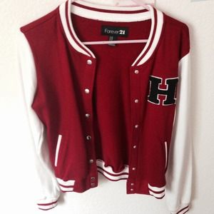 Forever 21 varsity jacket!