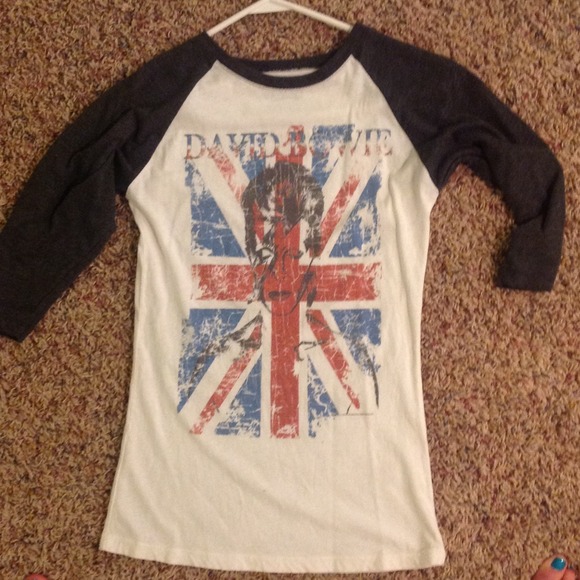 David Bowie raglan