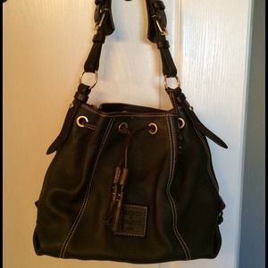 Authentic Dooney & Bourke leather bag!  ON HOLD
