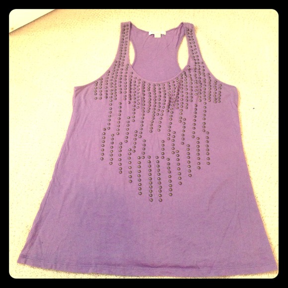 Purple studded F21 tank - Picture 1 of 3