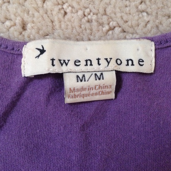 Purple studded F21 tank - Picture 2 of 3