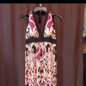 Fun halter  maxi dress