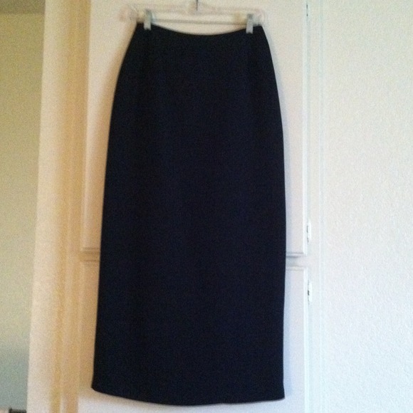 Pencil Skirt. Back-Slit, Lined. A Classic.