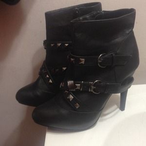 Kardashian Kollection faux leather boots