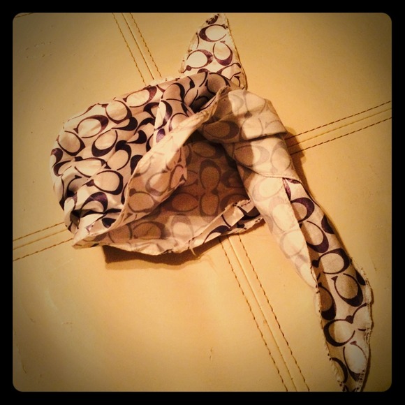 Coach scarf