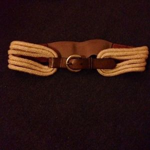 Rope detail elastic belt