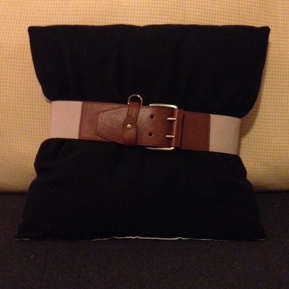 Beige & Brown Belt