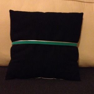 Teal & Gold Skinny Belt