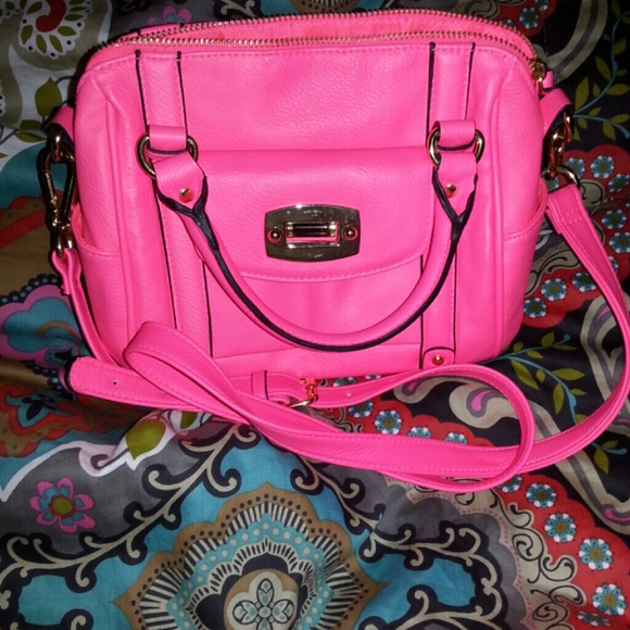 Hot Pink Crossbody great for summer