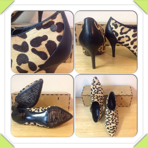 Calvin Klein -  Calf Hair Bootie - Picture 7 of 8