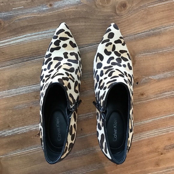 Calvin Klein -  Calf Hair Bootie - Picture 2 of 8