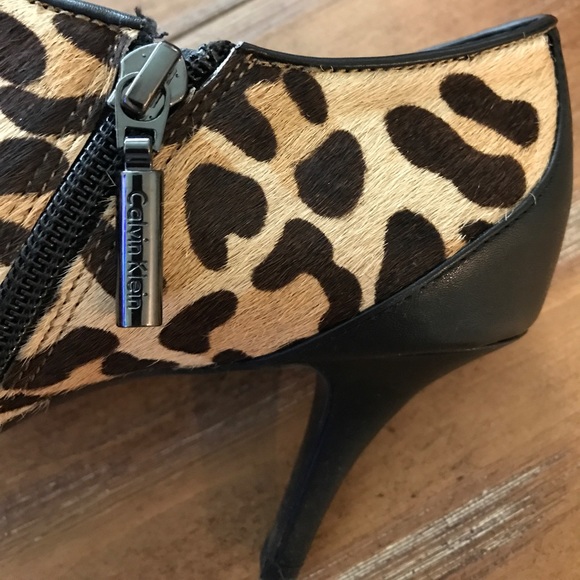 Calvin Klein -  Calf Hair Bootie - Picture 6 of 8