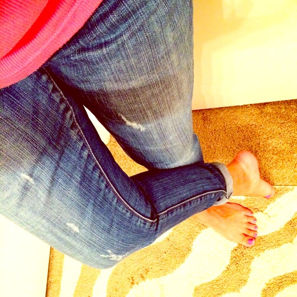 Ultra Blue boyfriend jeans