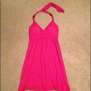 Pink Halter Dress