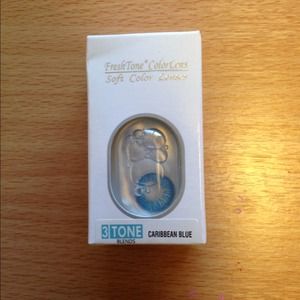 Caribbean Blue Contact Lens