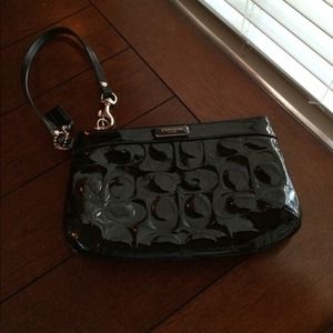 Authentic Coach wristlet