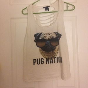 Forever 21 Pug Nation Tank