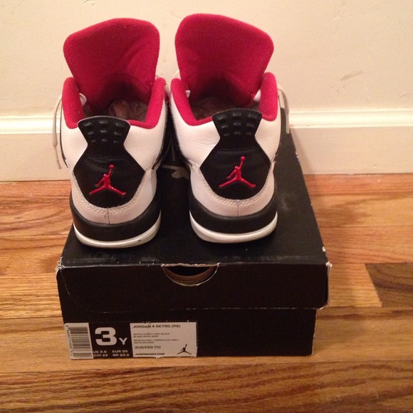 Fire Red 4s - Picture 2 of 4