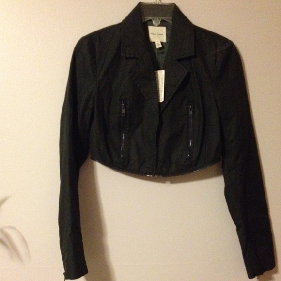Urban Outfitters Jackets & Blazers - Silence and Noise black crop jacket