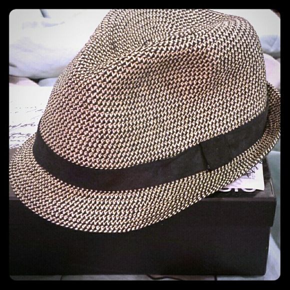 Reserved for @delacerda Woven fedora hat