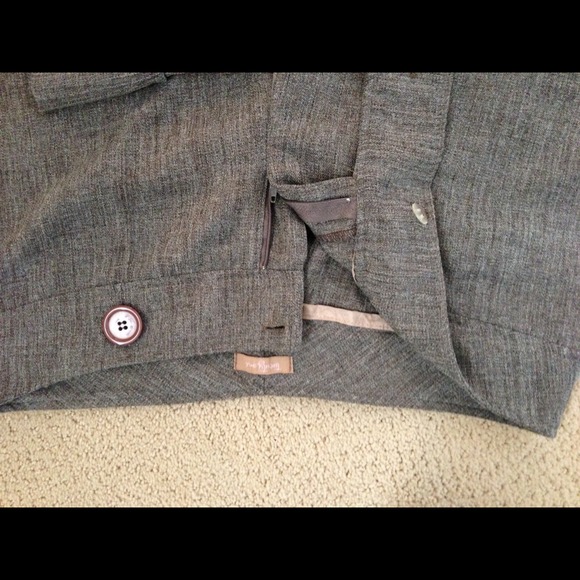 Wide leg grey crop pants - Picture 4 of 4
